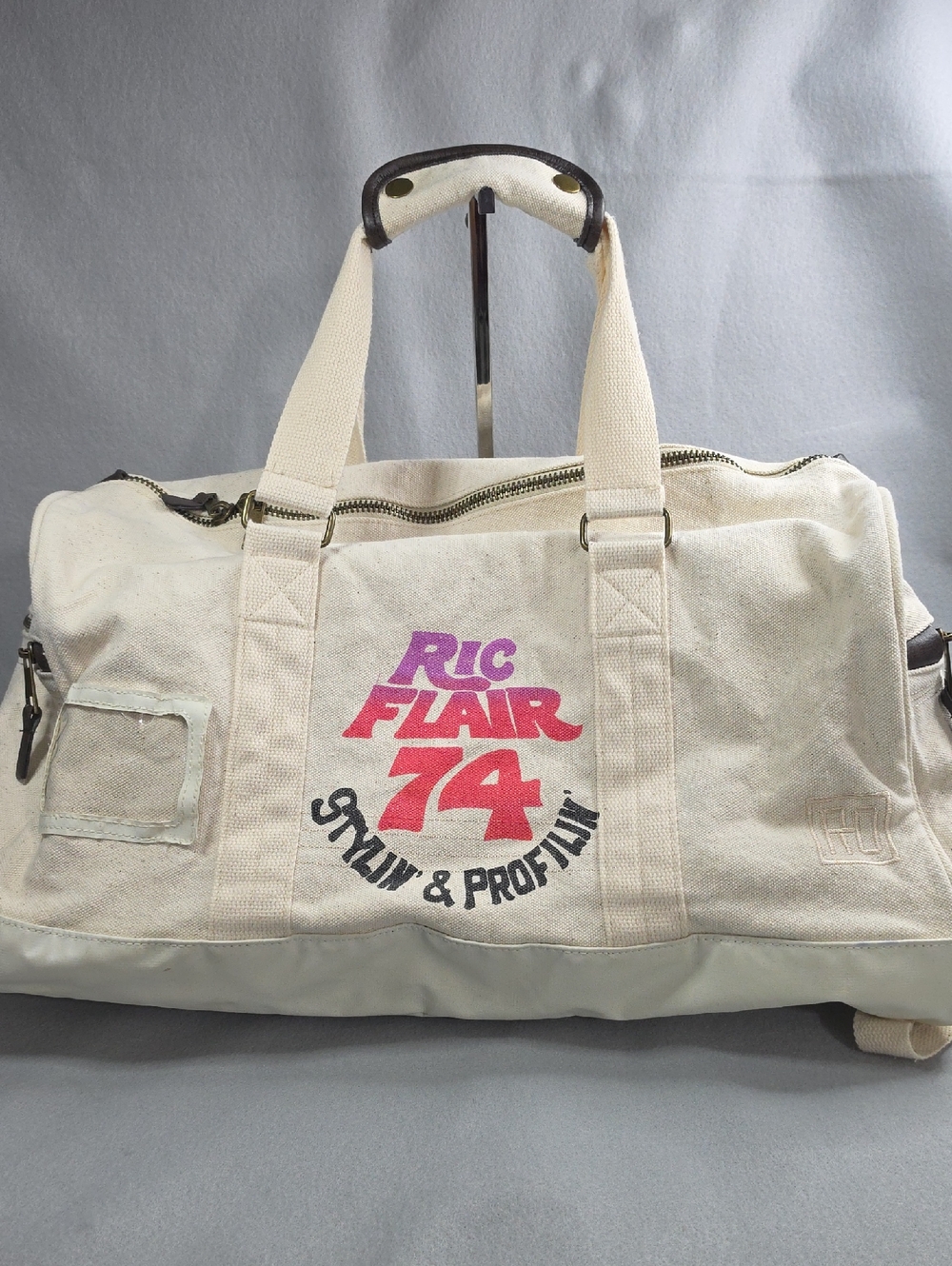 Roots Of Fight Ric Flair 74 Canvas Duffle Bag